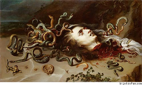 ピーテル・パウル・ルーベンス『メデューサ』1618年頃 ウィーン美術史美術館