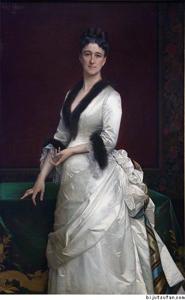 アレクサンドル・カバネル『キャサリン・ウルフ』1876年 メトロポリタン美術館