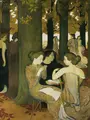 モーリス・ドニ『ミューズたち』1893年オルセー美術館