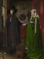 ヤン・ファン・エイク『アルノルフィーニ夫妻の肖像』1434年ナショナル・ギャラリー (ロンドン)