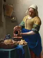 ヨハネス・フェルメール『牛乳を注ぐ女』1658-1660年頃アムステルダム国立美術館puzzle