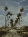 メインデルト・ホッベマ『ミッデルハルニスの並木道』1689年ナショナル・ギャラリー (ロンドン)