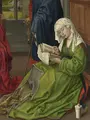 ロヒール・ファン・デル・ウェイデン『読書するマグダラのマリア』1435-1438年頃ナショナル・ギャラリー（ロンドン）